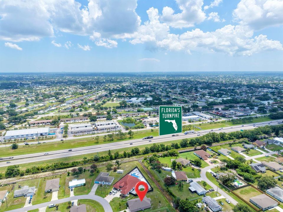 Panoramic to East