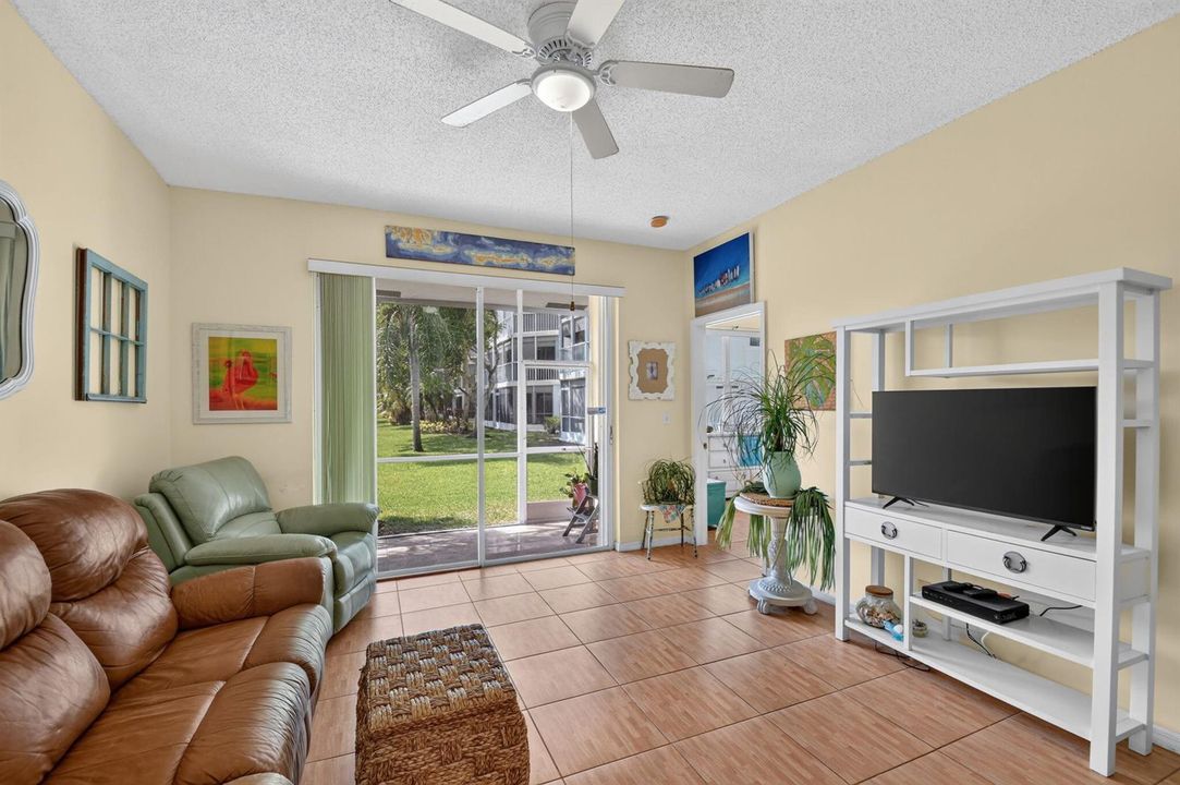 Spacious living area