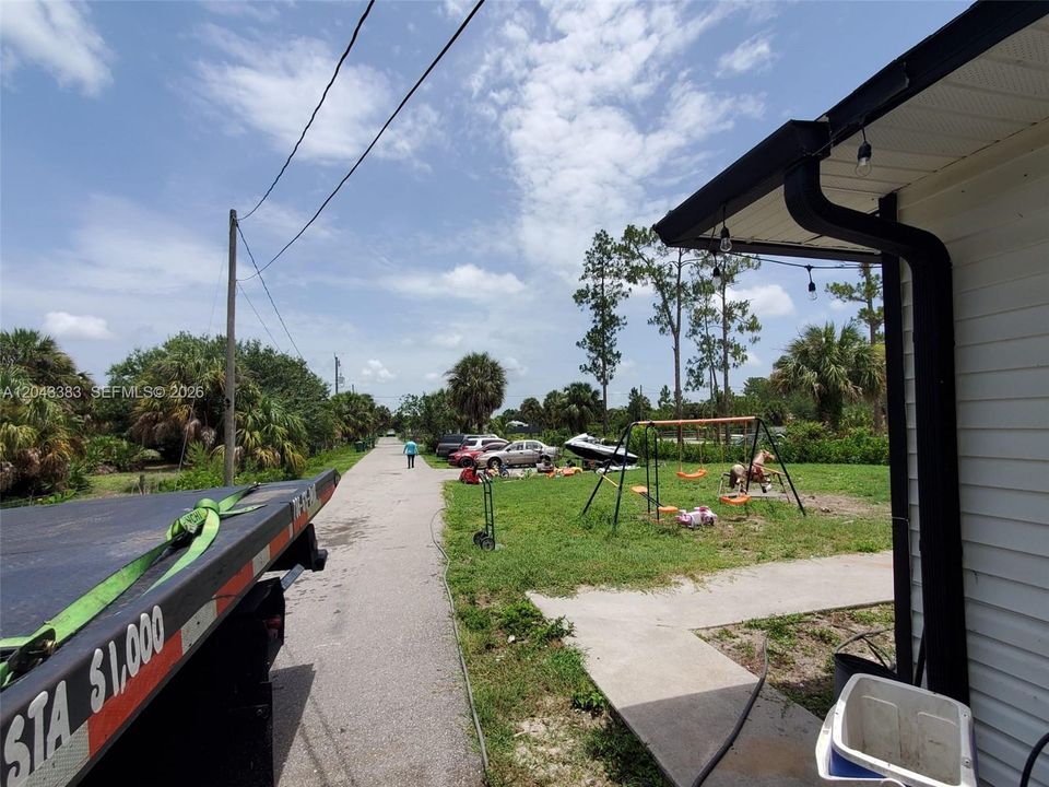front view asphalt/asfalto