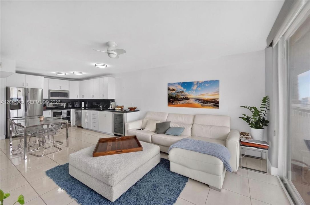 Living room.
