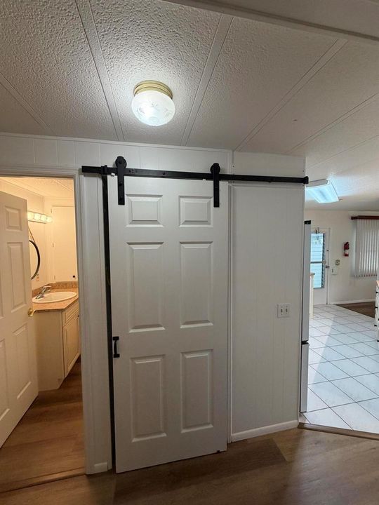 Stacked washer drier