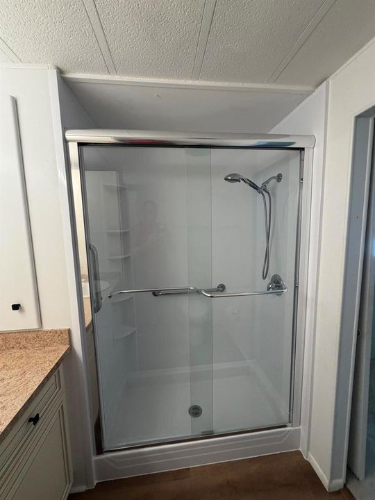 new shower