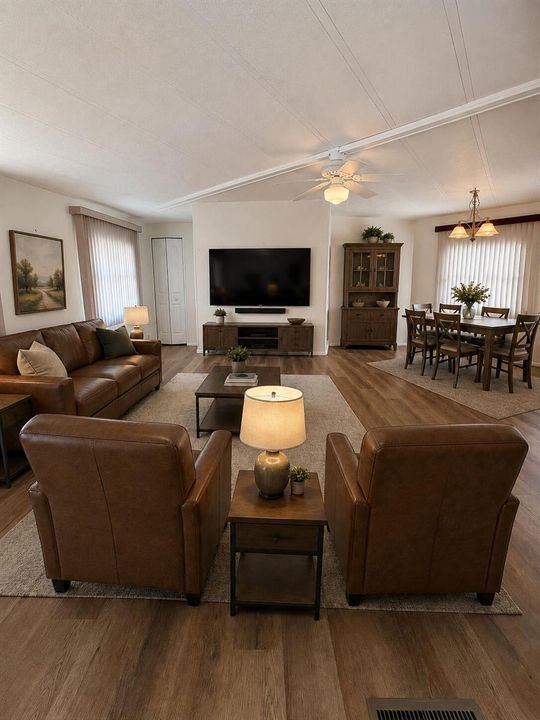 cool dining rm set up