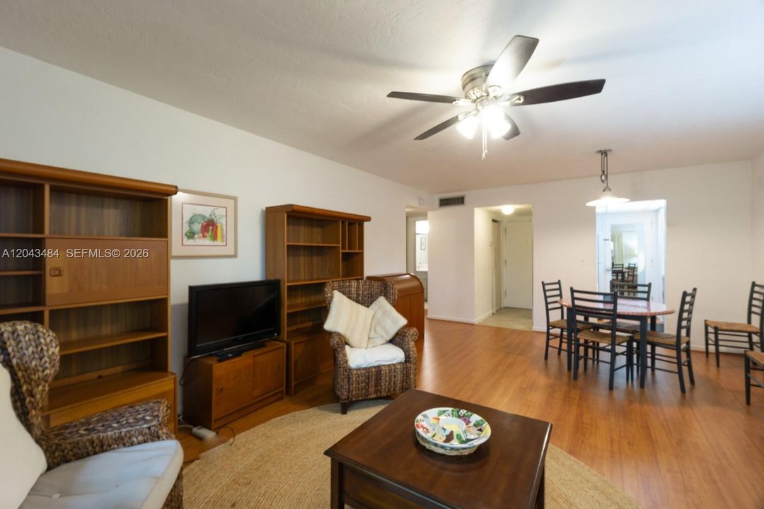 FURNISHED Living/Dining area
