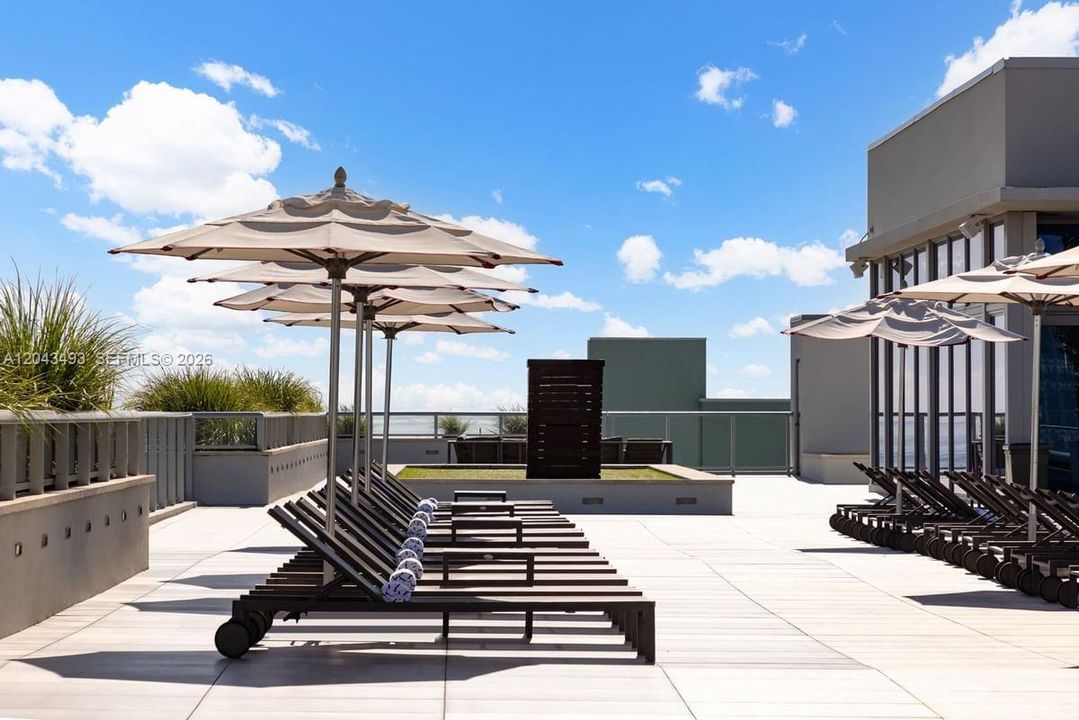 Pool area