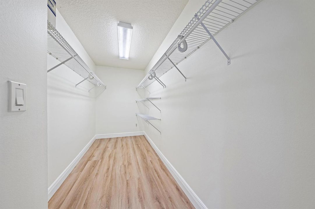 Primary Walk In Closet