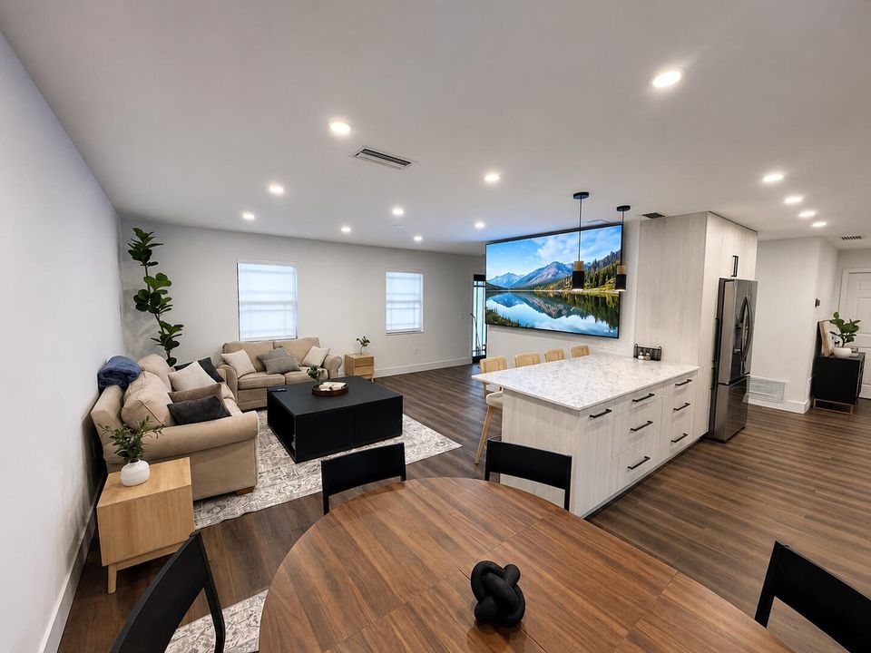 living room dining
