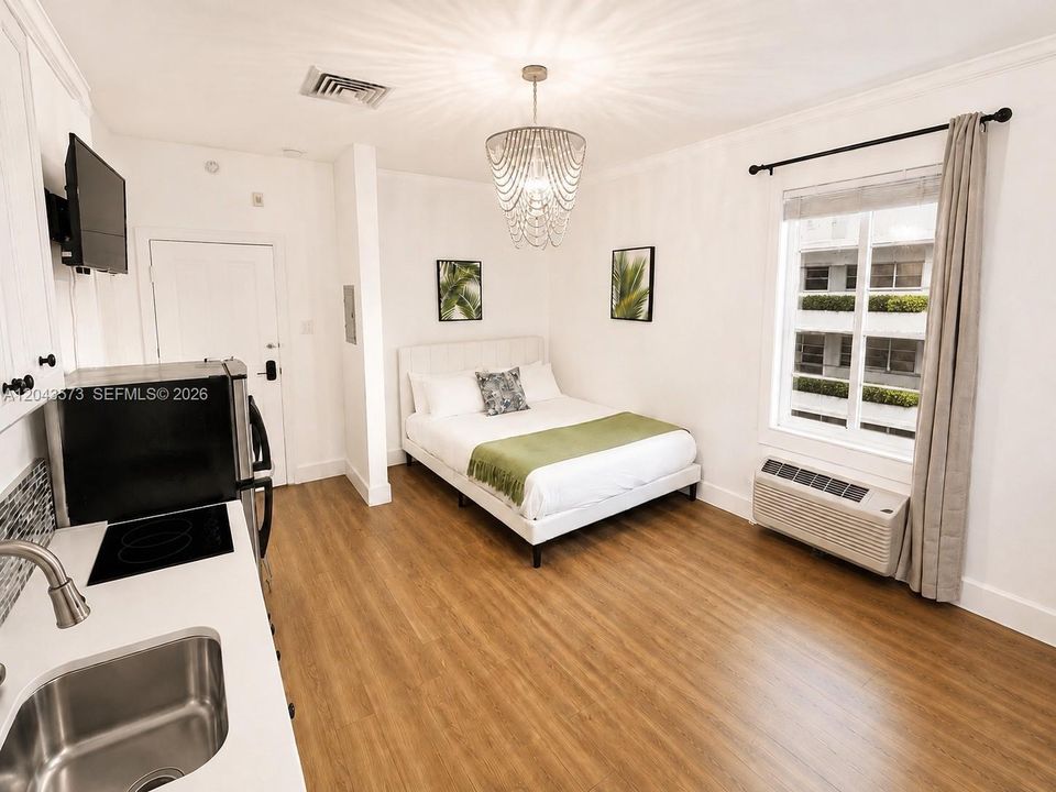 В аренду: $1,695 (0 спален, 1 ванн, 277 Квадратных фут)