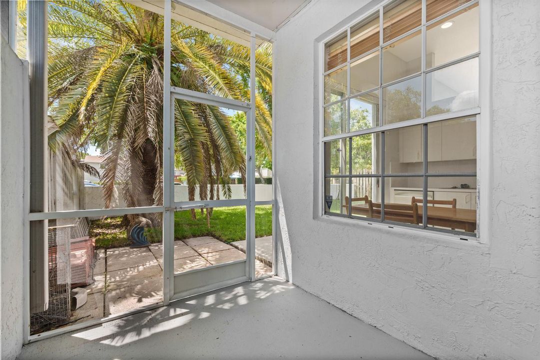 Screened Patio