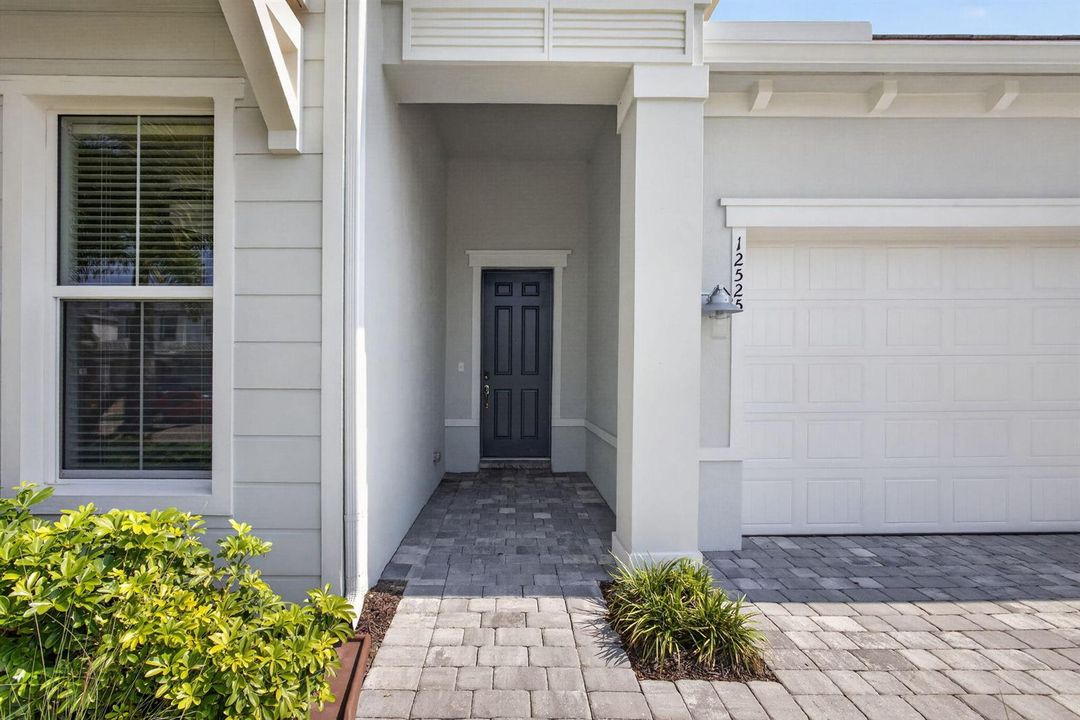 Covered Portico Entrance