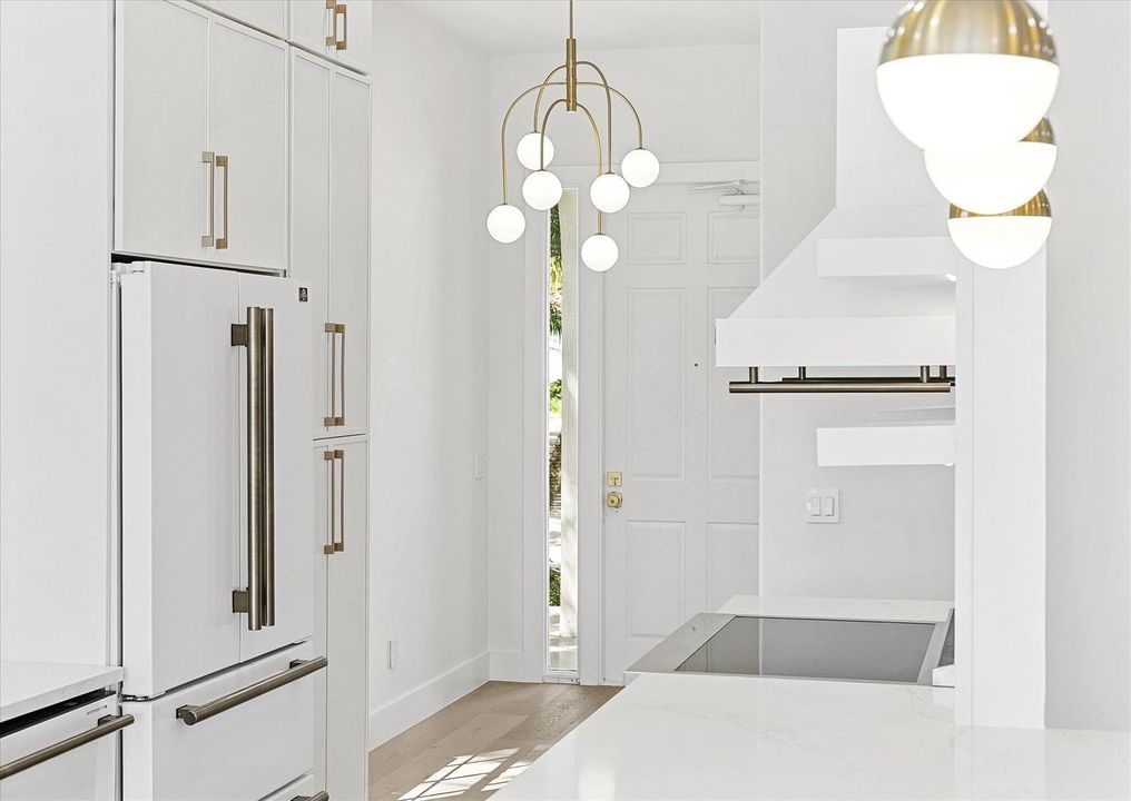 Entryway + Kitchen