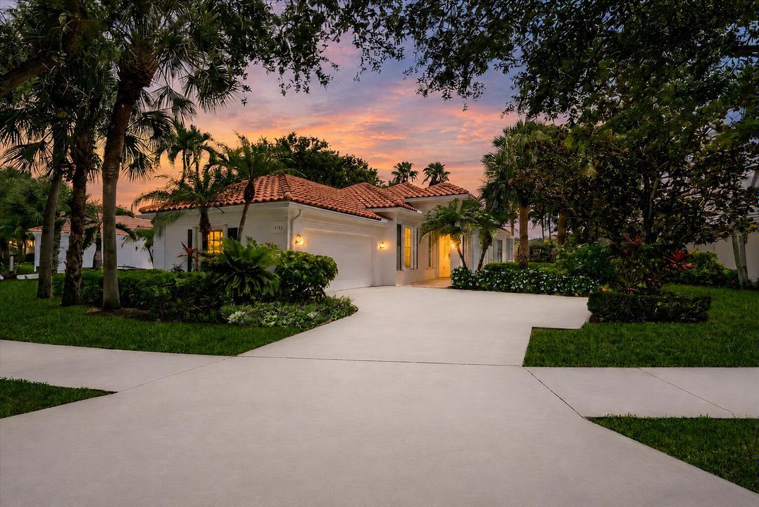 Exterior Sunset Home