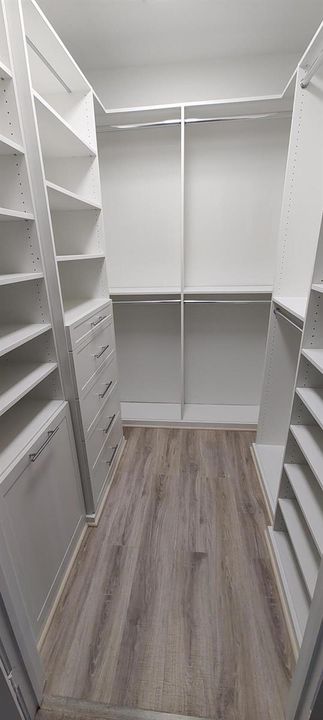Closet in Master Bedroom