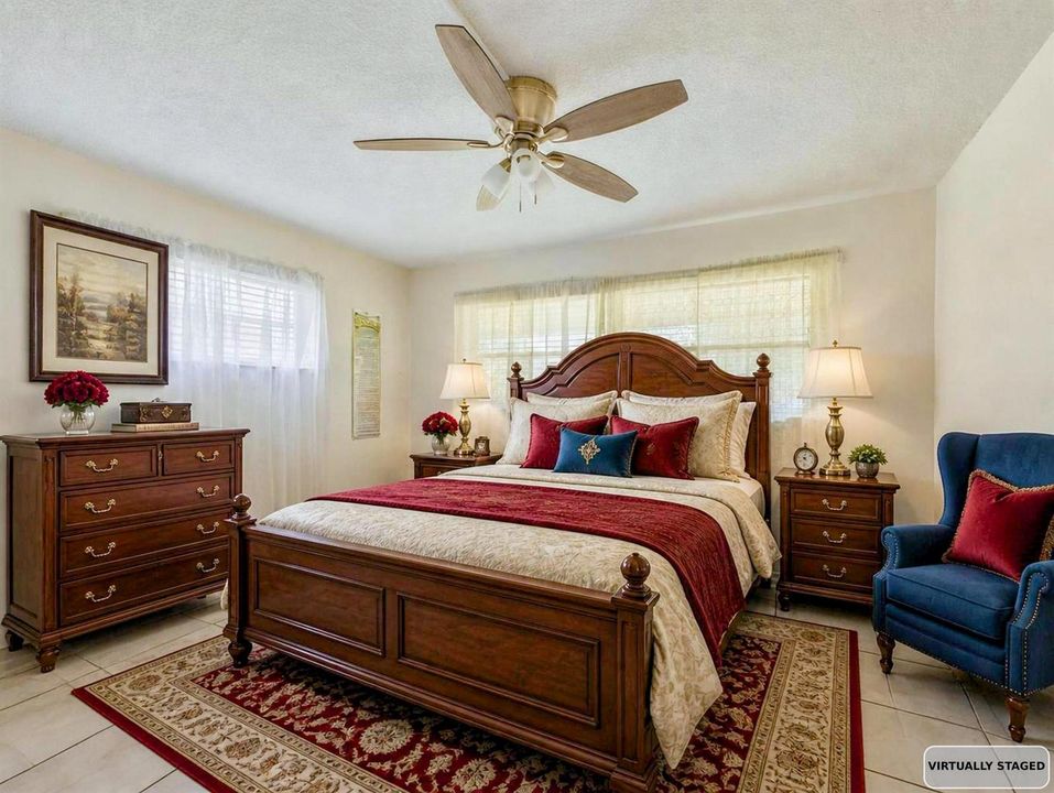 Guest Bedroom Staged