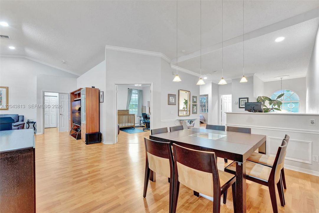 Formal Dining area