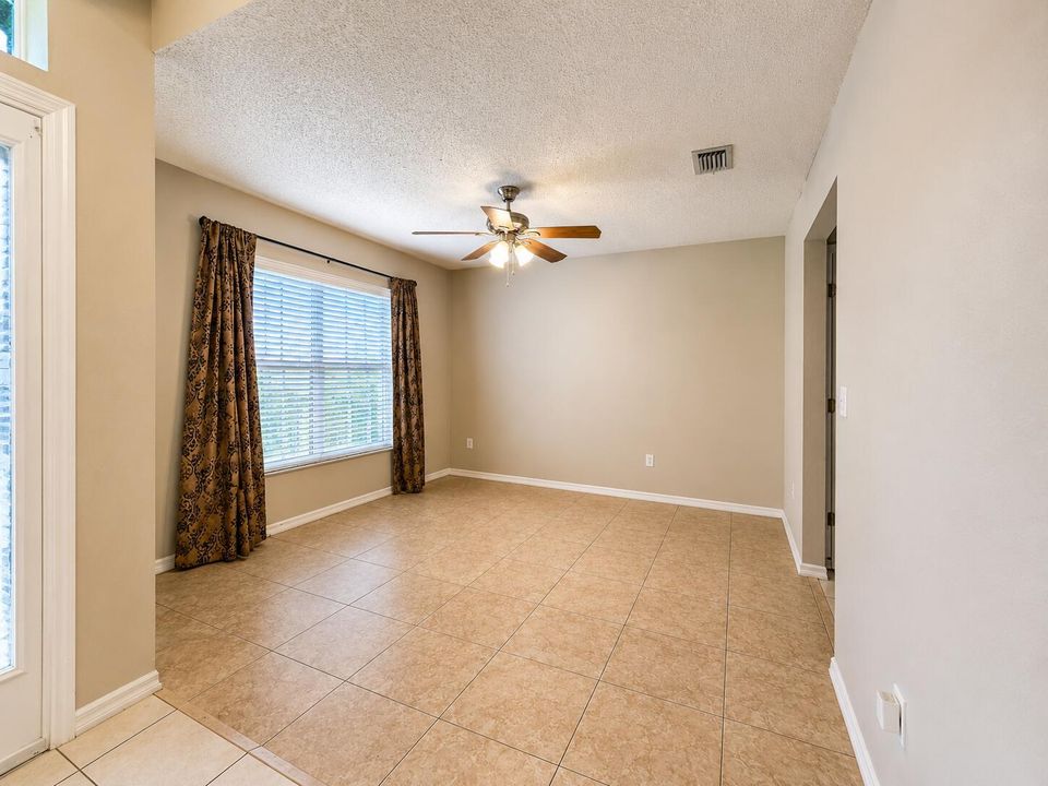 formal dining area