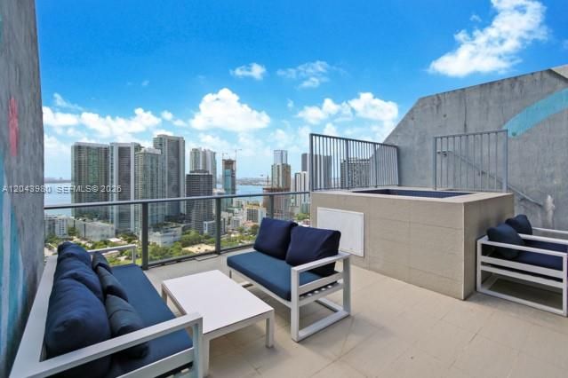 Terrace and Jacuzzi