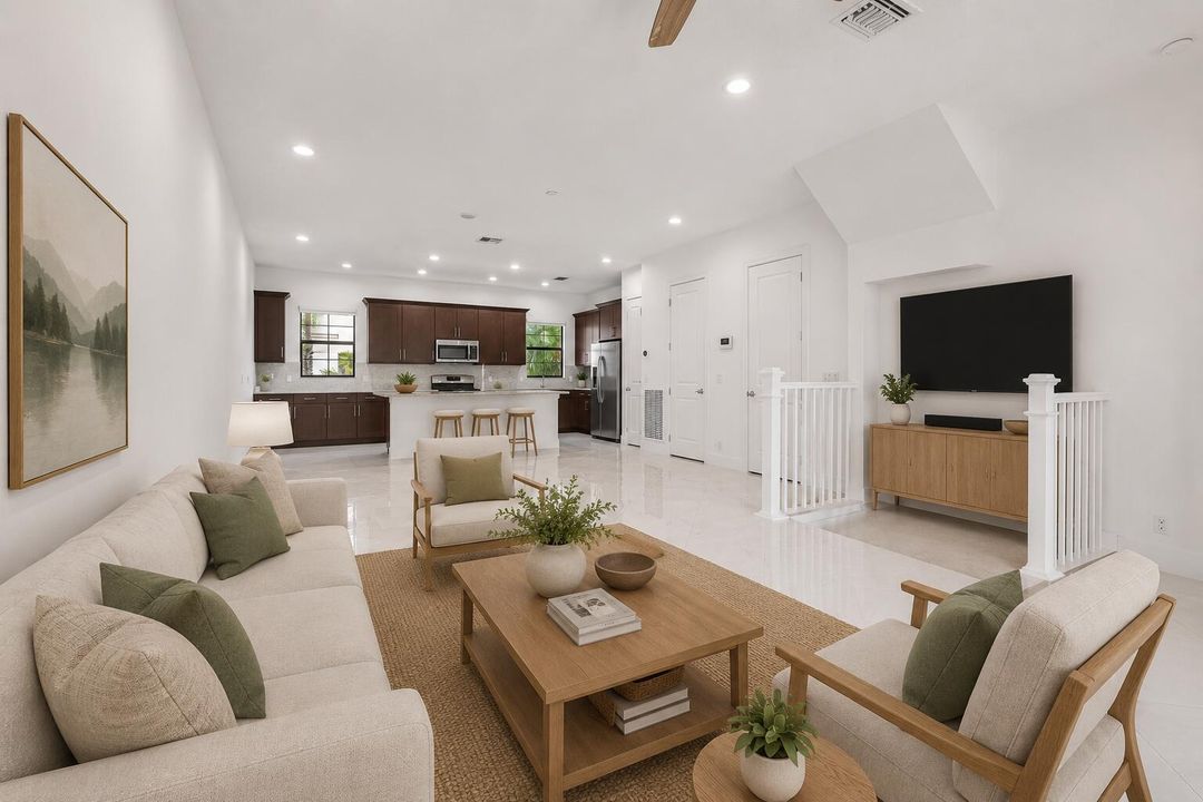 Virtual staged Furniture