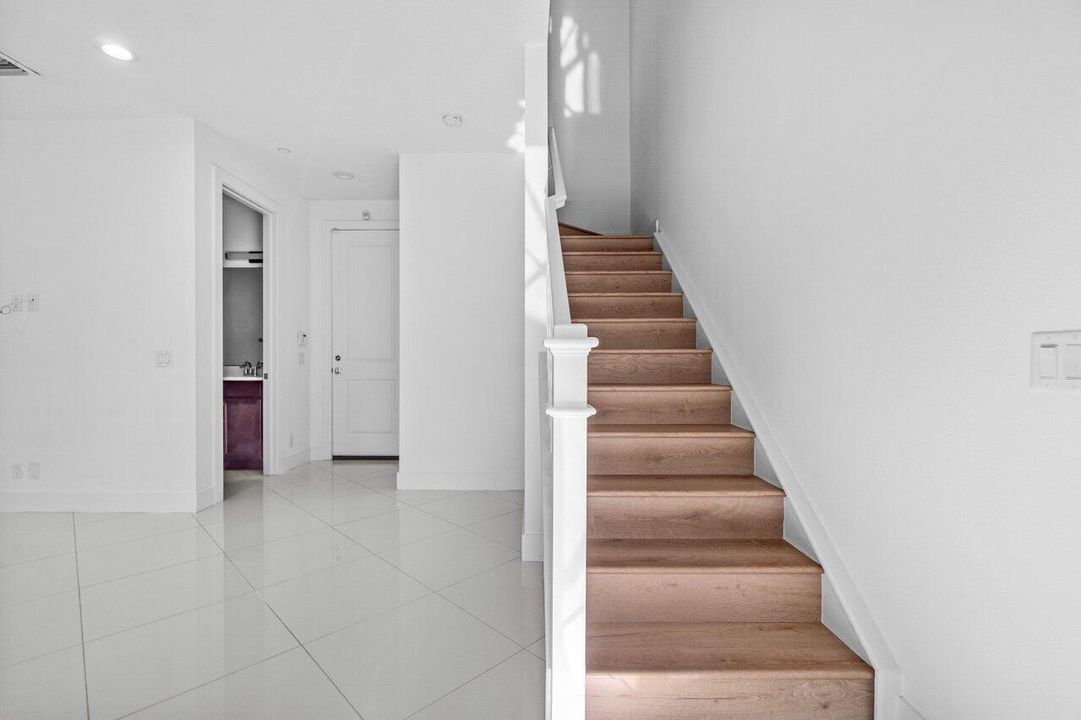 Vinyl Wood Stairs