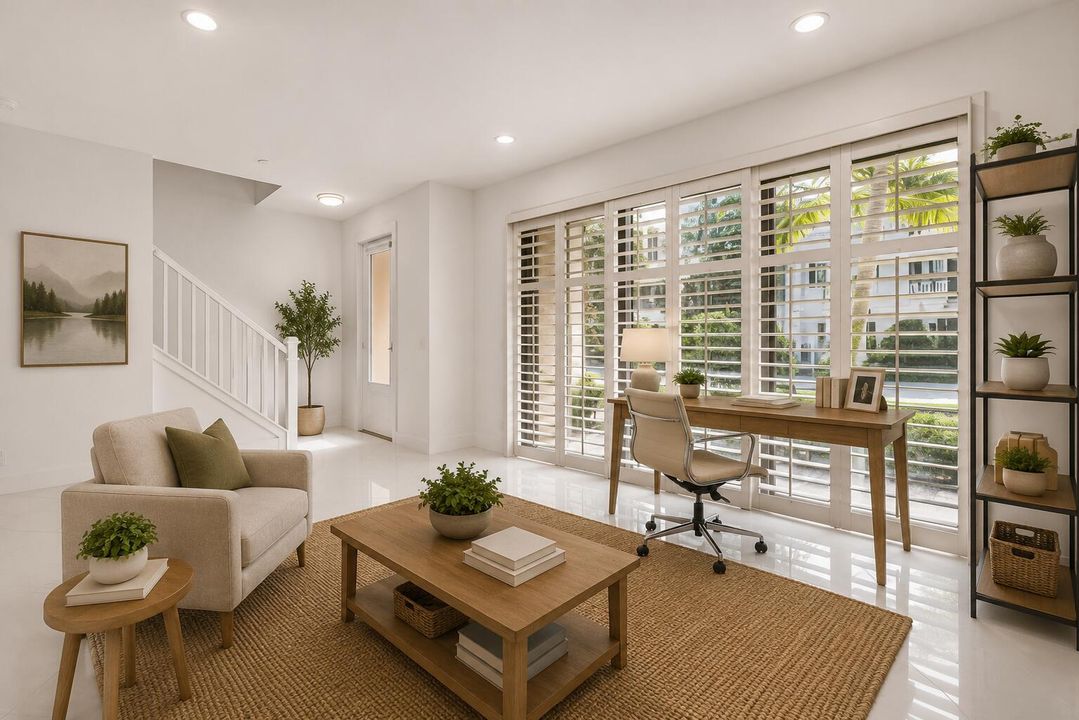 Virtual staged Furniture