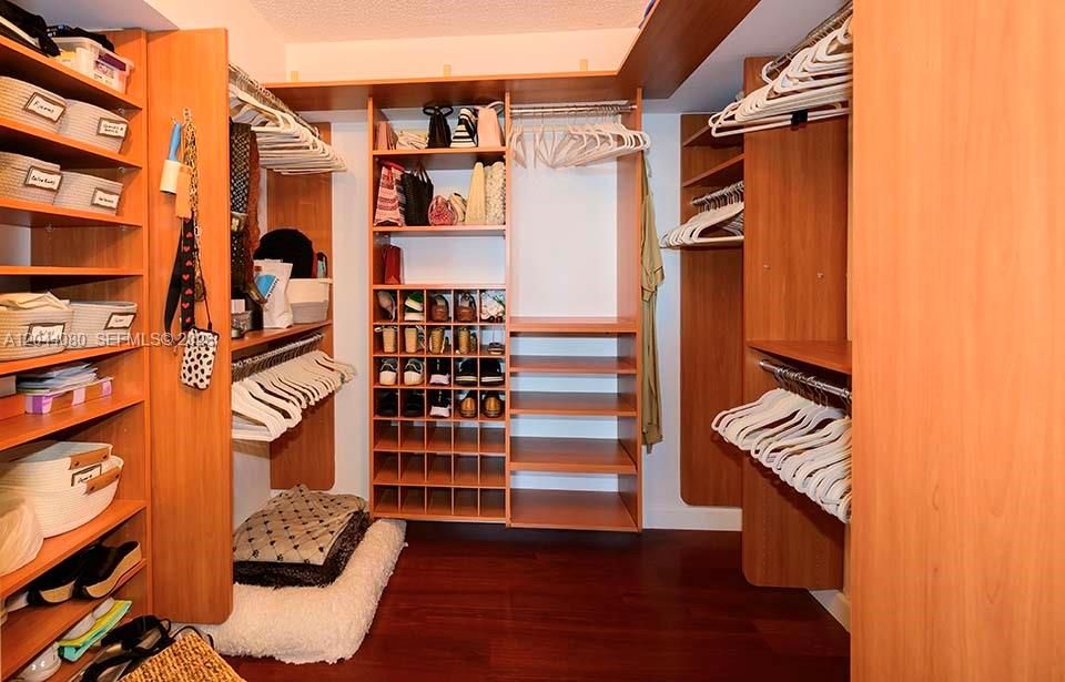 Master closet