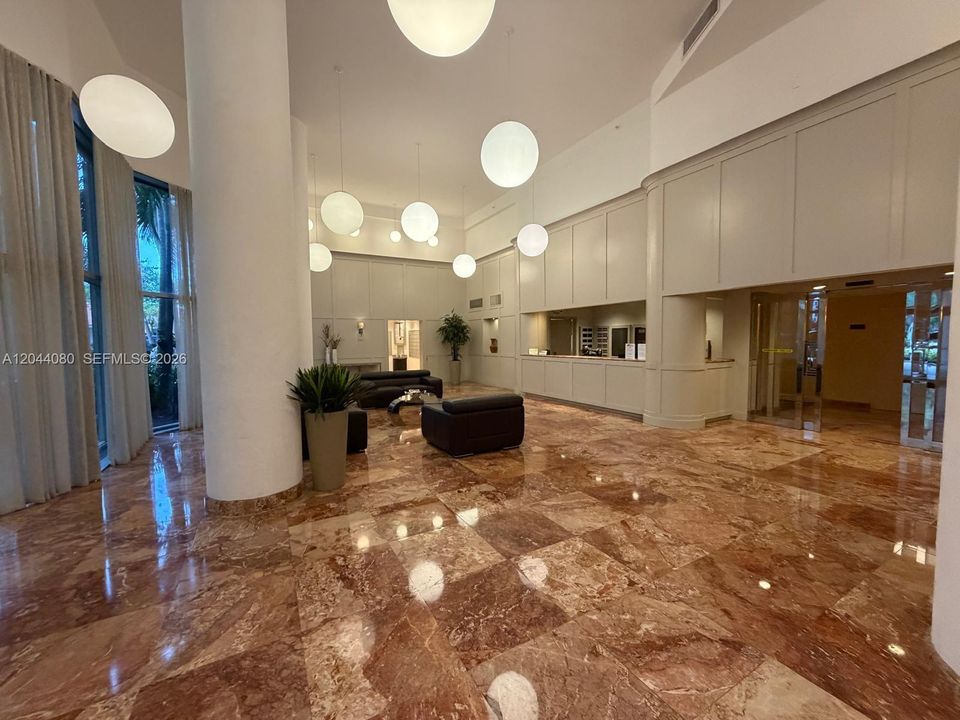 Lobby attended