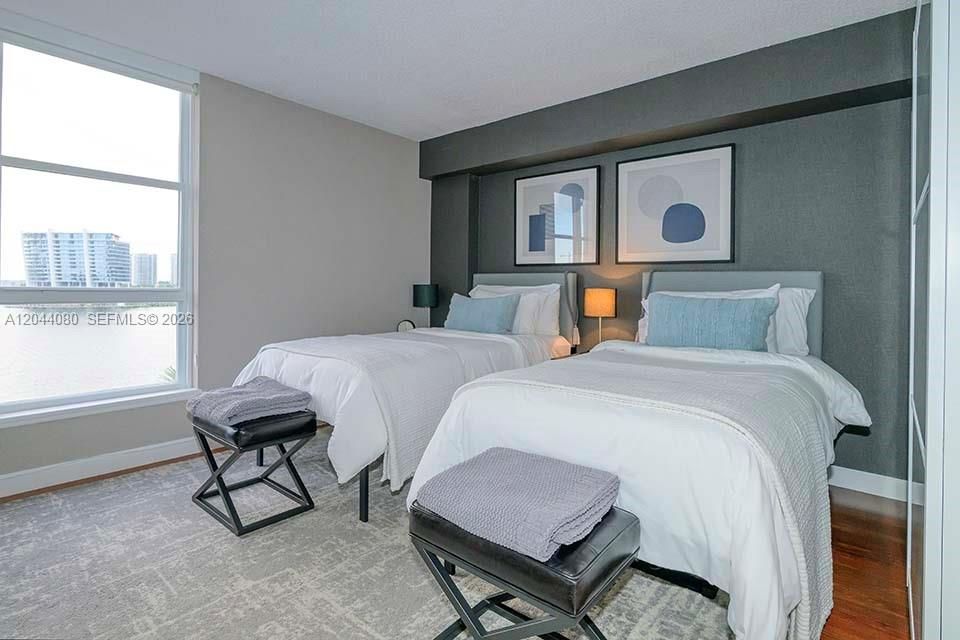 Bedroom #2 with water views
