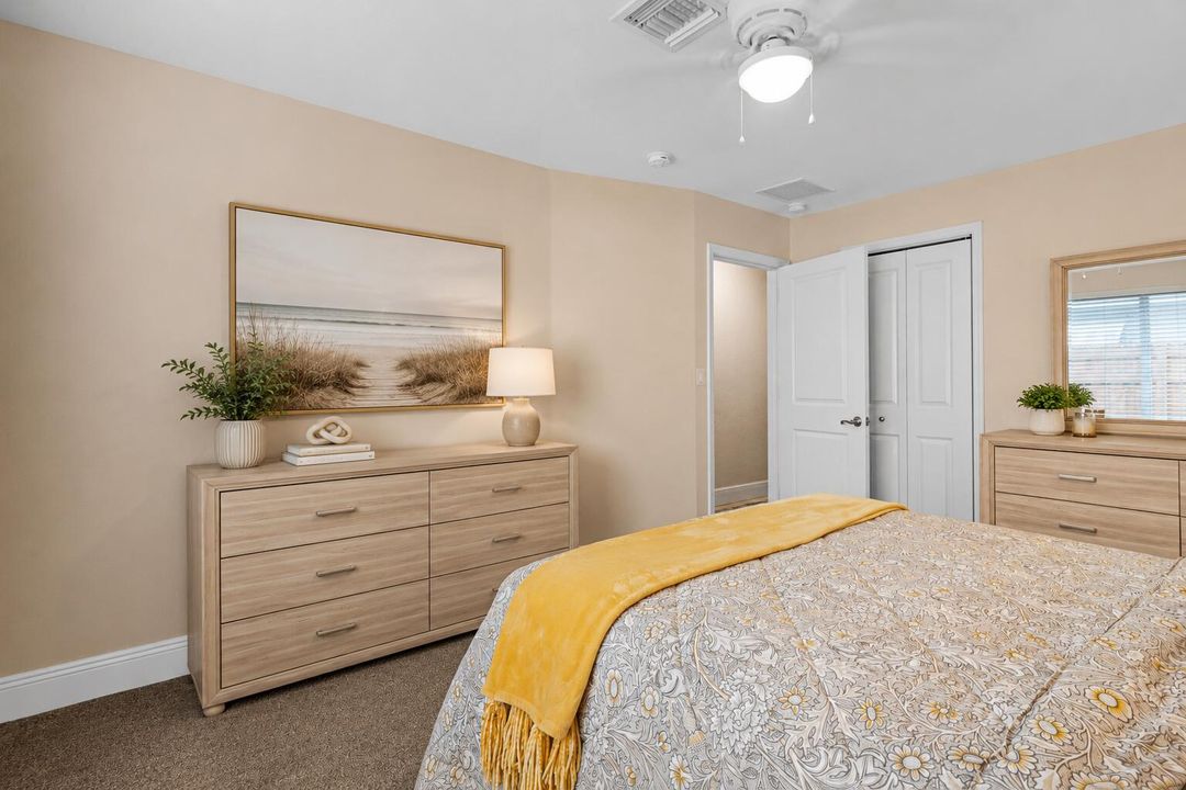 Second Bed Staged