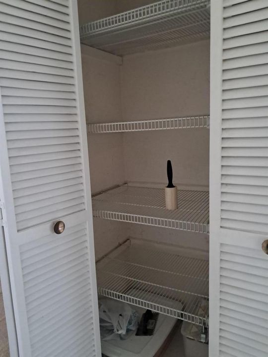 Storage closet