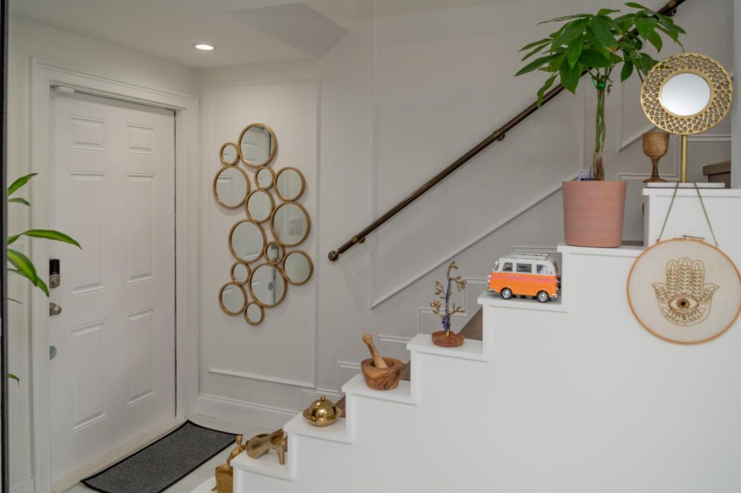 Front Door and Stairway