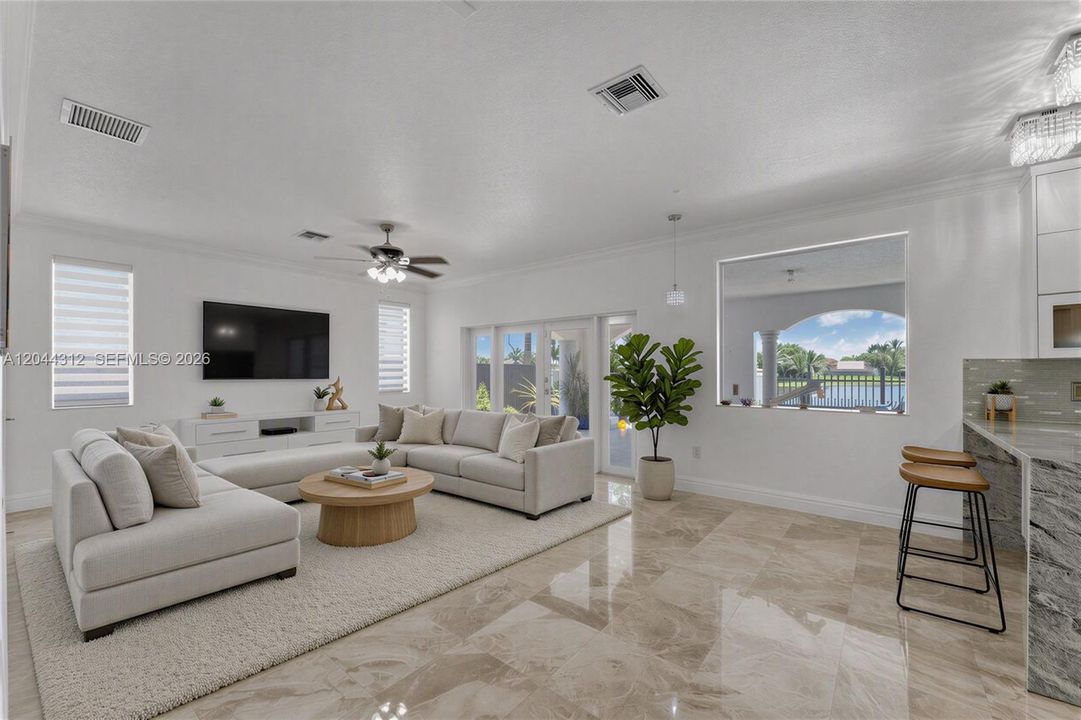 Virtual staging