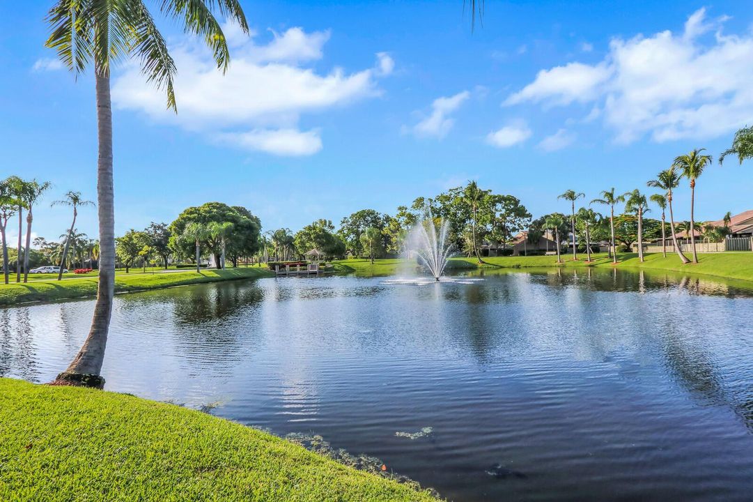 View of Lake and Gazebo