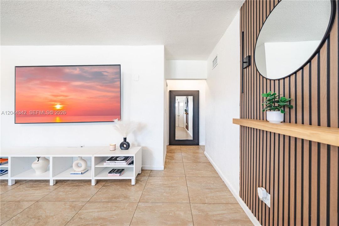 Hallway to rooms
