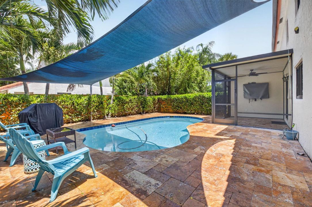 Shaded Pool