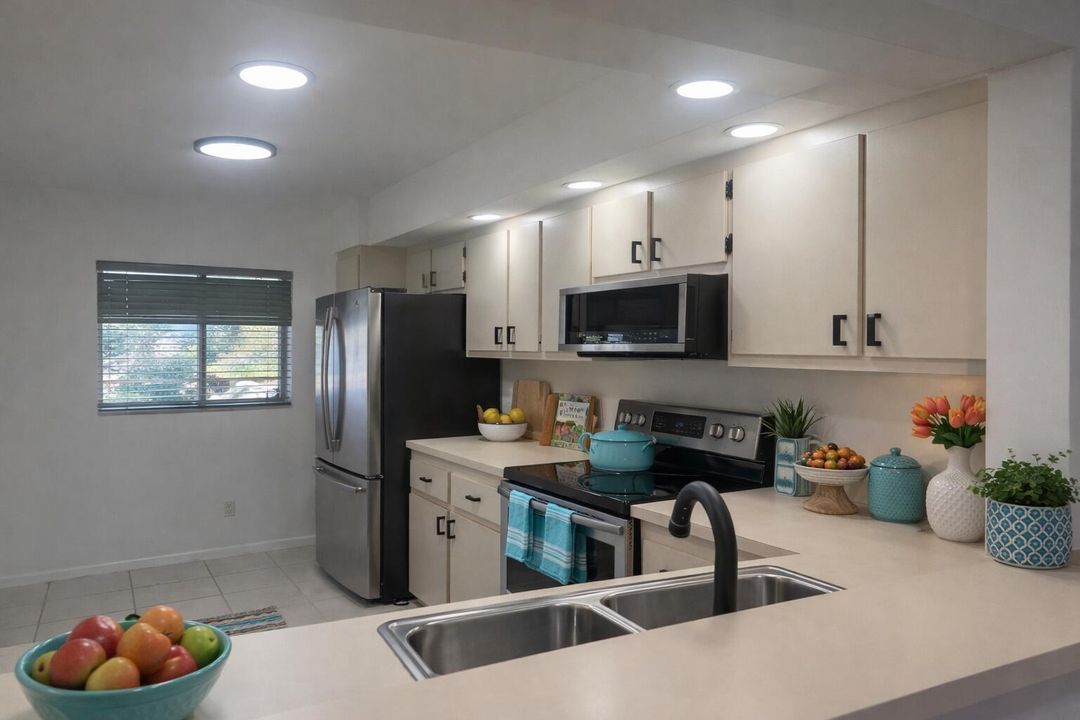 Staged Kitchen