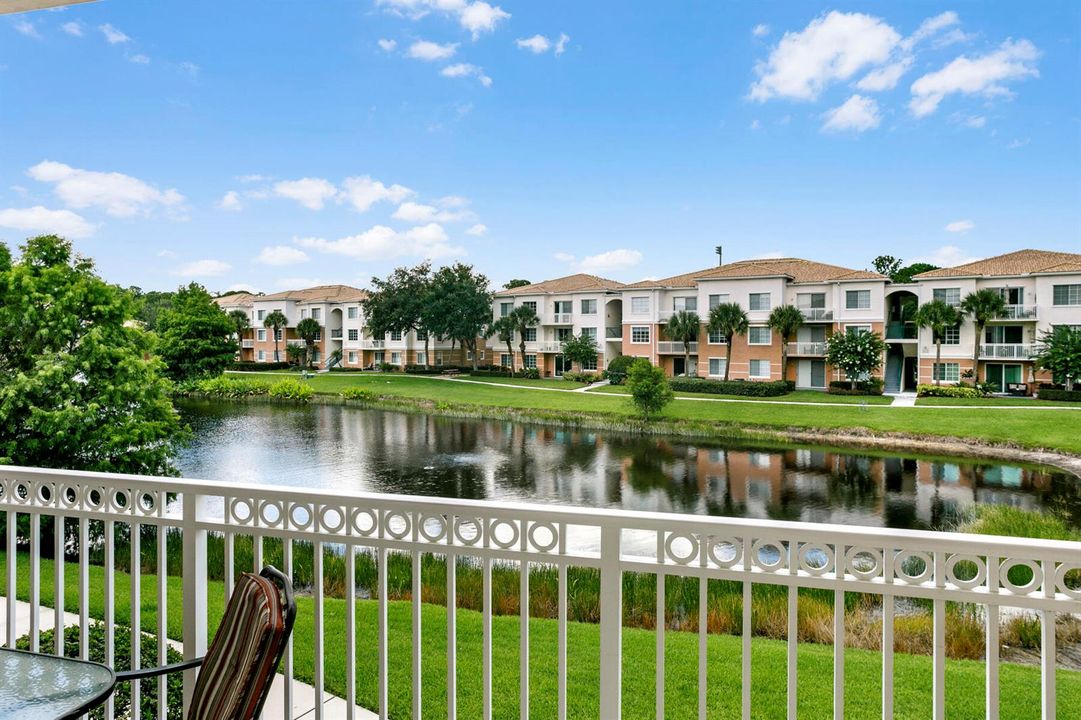 Balcony facing the Lake