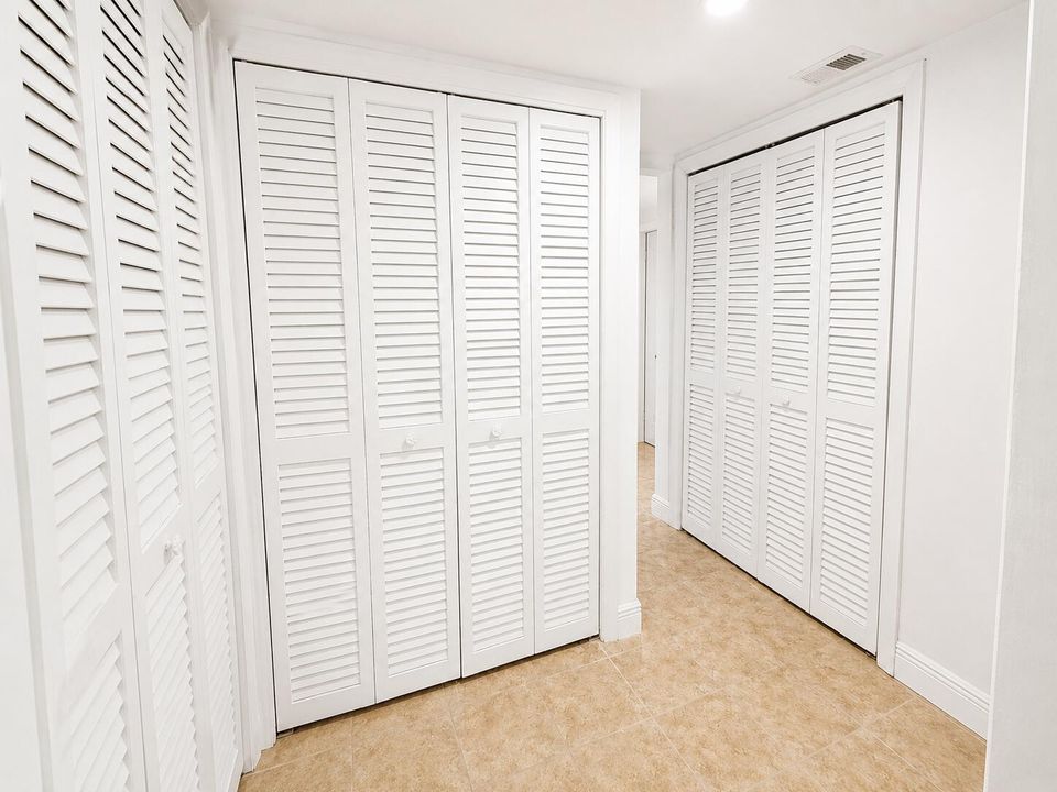 Bedroom Closet Area