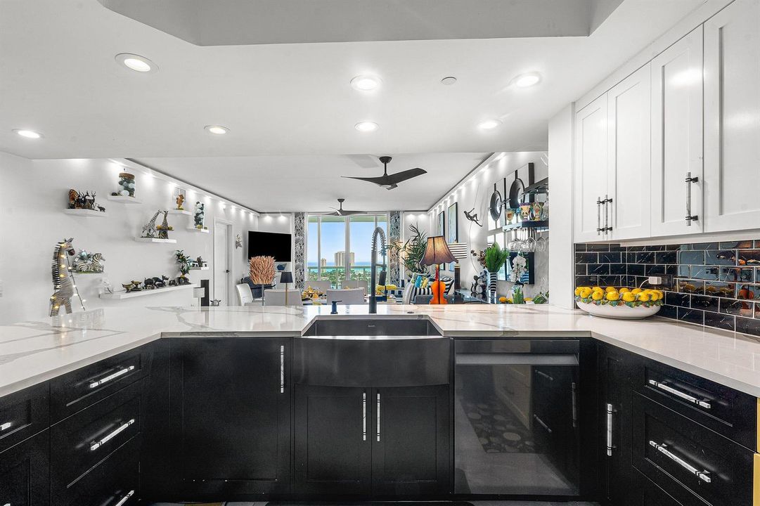 renovated kitchen