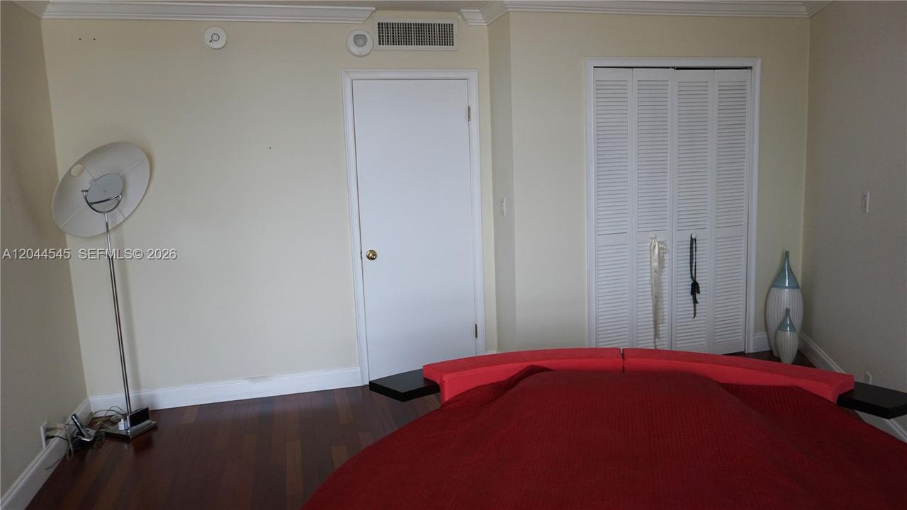 Second bedroom with closet