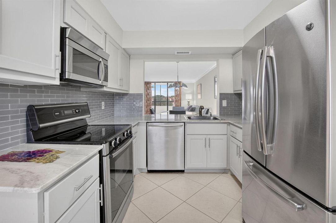 Granite Countertops & Lots of Cabinetry