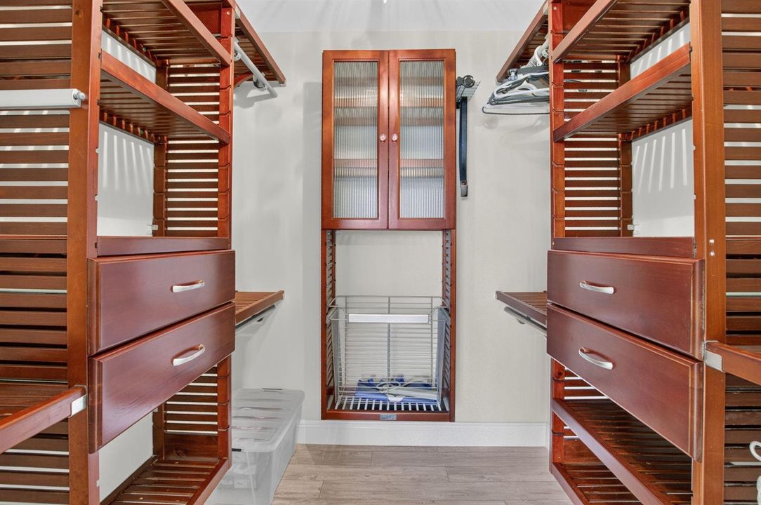 Built-In Primary Bedroom Closet