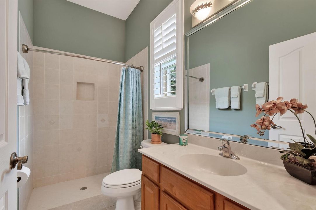 Guest Bathroom with Walk-in Shower