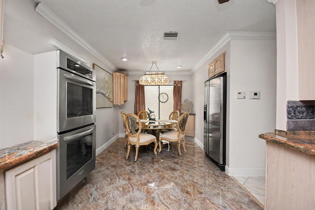 Dining Area in the Kitchen