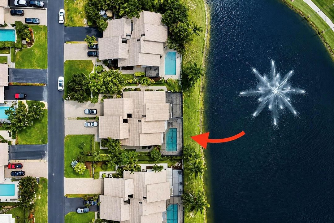 Aerial Lake View