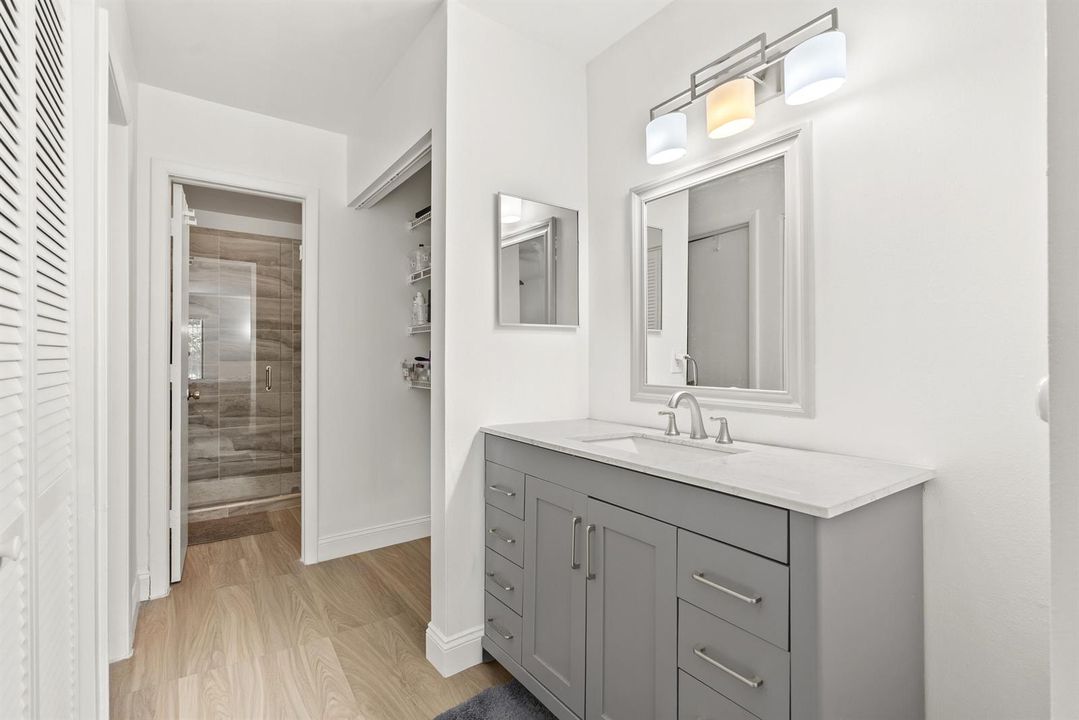 Master Bathroom & 3 Closets