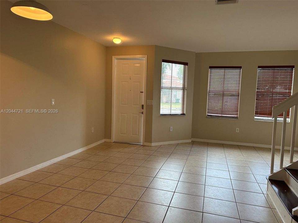 View of the main living area from the dining room