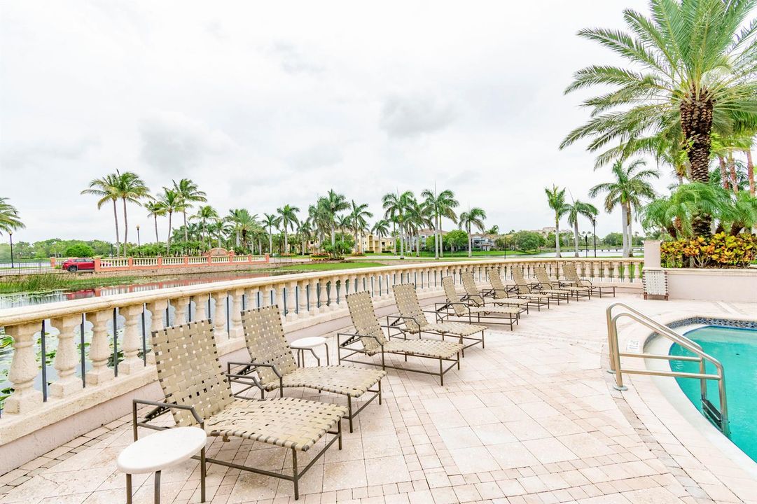 Pool deck