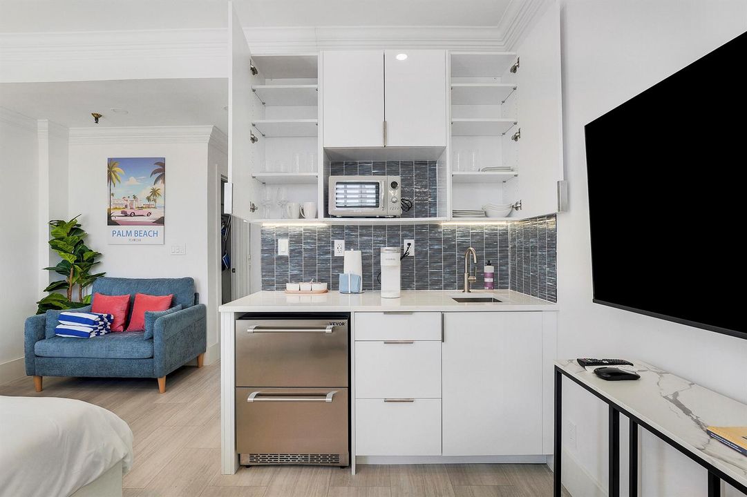 Sleek Kitchenette