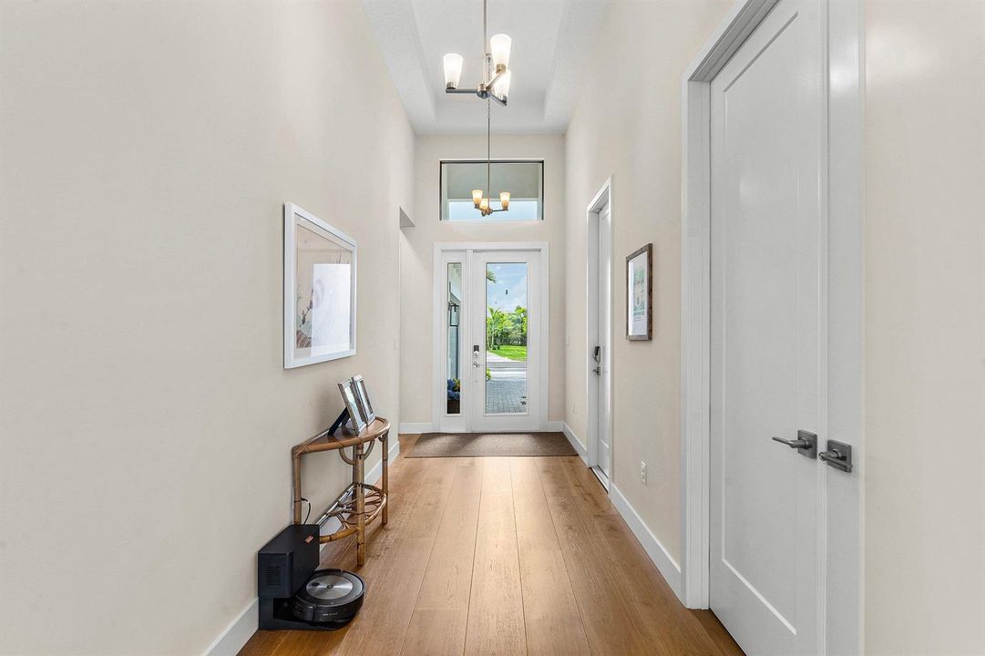 Entryway Front door view