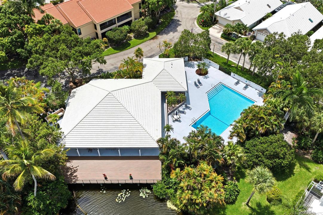 community pool and clubhouse